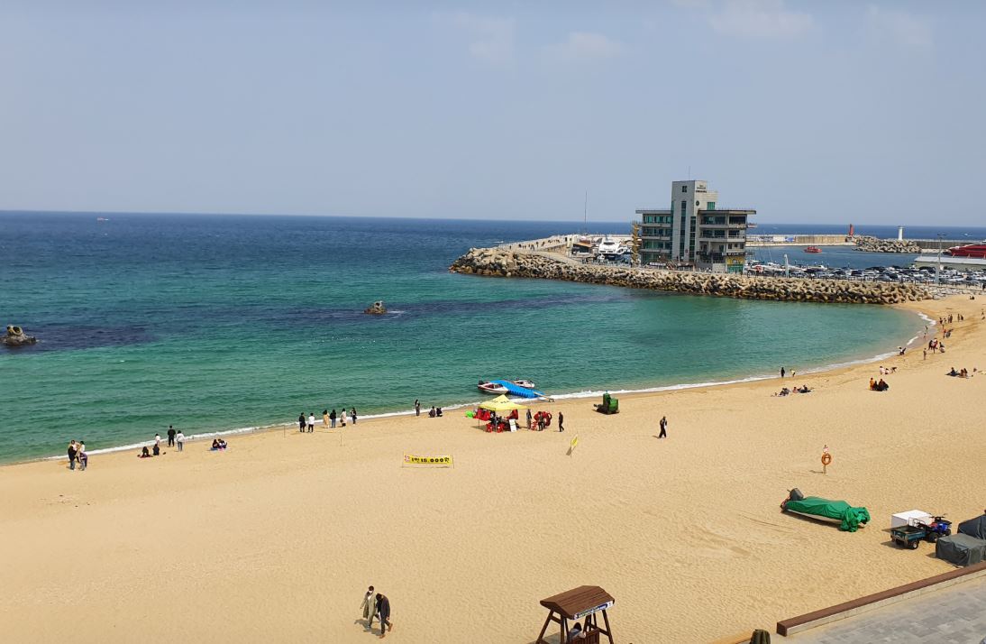 안목해변